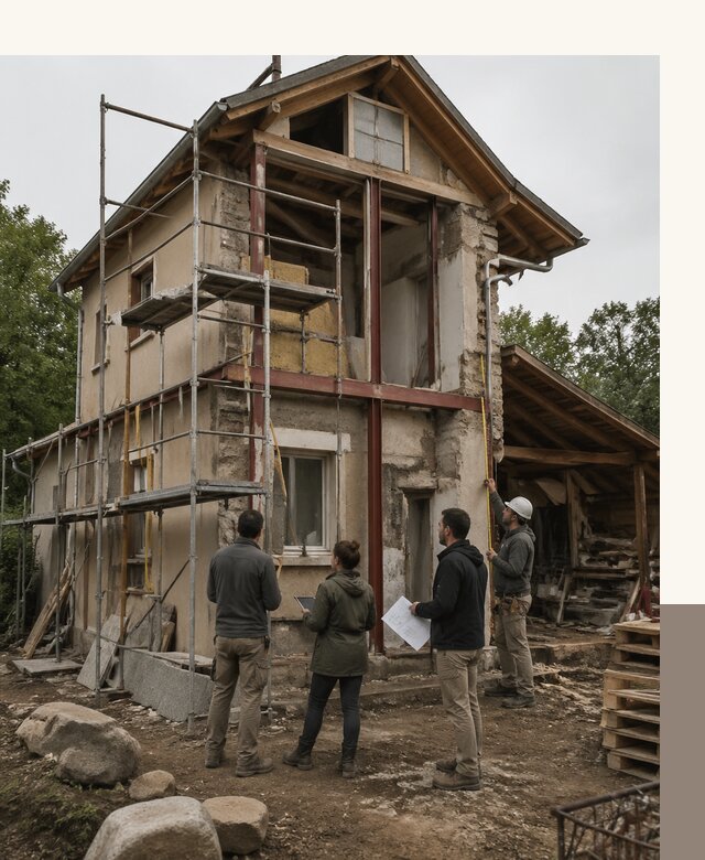 Реконструкция загородного дома под ключ в Усолье-Сибирском от бюро