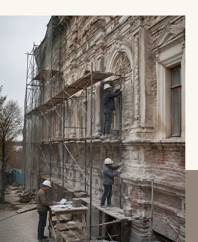 Реставрация объектов культурного наследия под ключ в Усолье-Сибирском